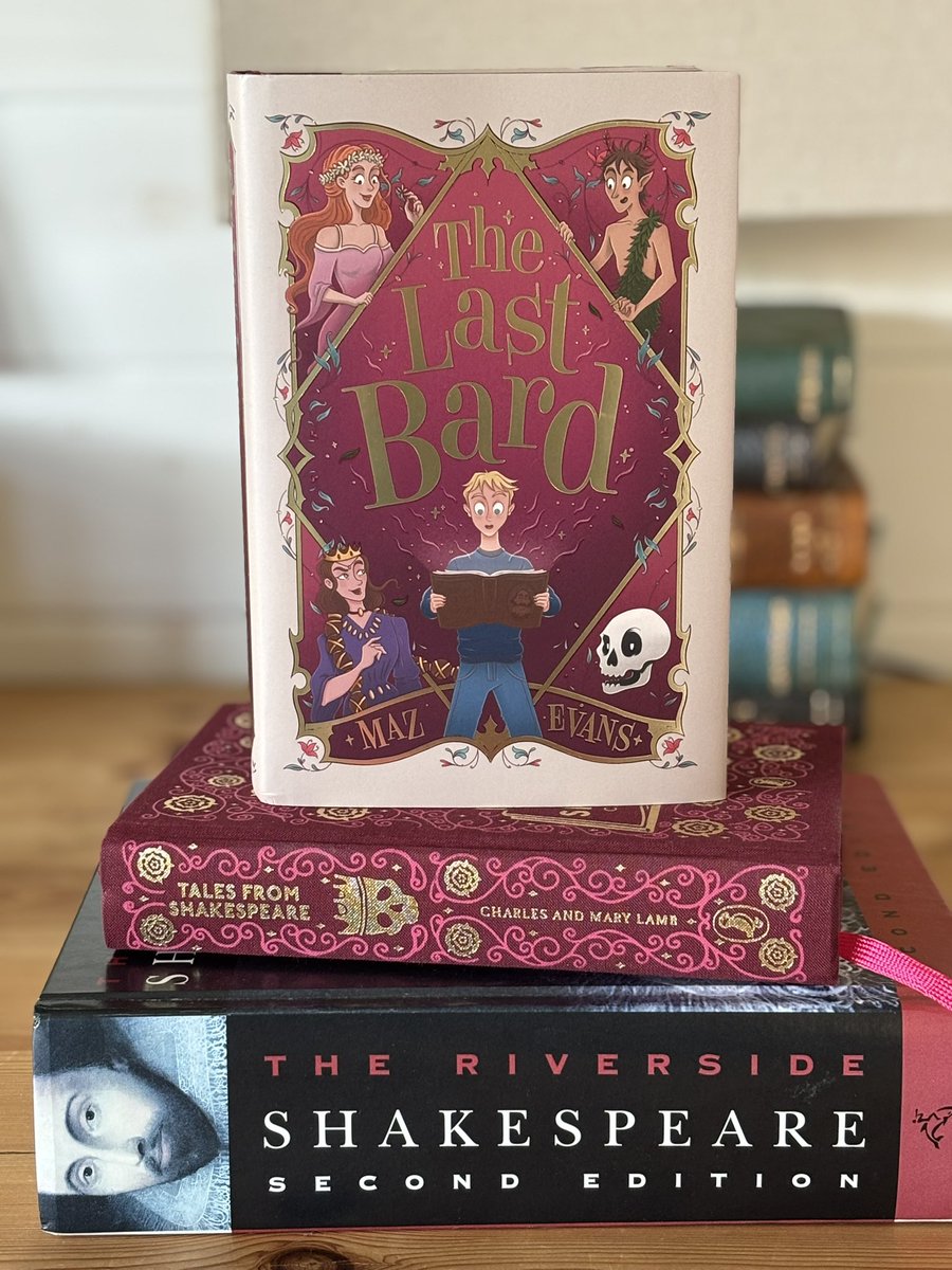 Maz Evans (@mazevansauthor) on Twitter photo It is just ONE month until my first MG standalone, THE LAST BARD hits the shelves. Beautifully illustrated by Ali Al Amine in glorious hardback by <a href="/chickenhsebooks/">Chicken House</a>, this is a magical tale of Shakespeare’s last descendant unleashing the Bard’s best-loved characters… It is just ONE month until my first MG standalone, THE LAST BARD hits the shelves. Beautifully illustrated by Ali Al Amine in glorious hardback by <a href="/chickenhsebooks/">Chicken House</a>, this is a magical tale of Shakespeare’s last descendant unleashing the Bard’s best-loved characters…