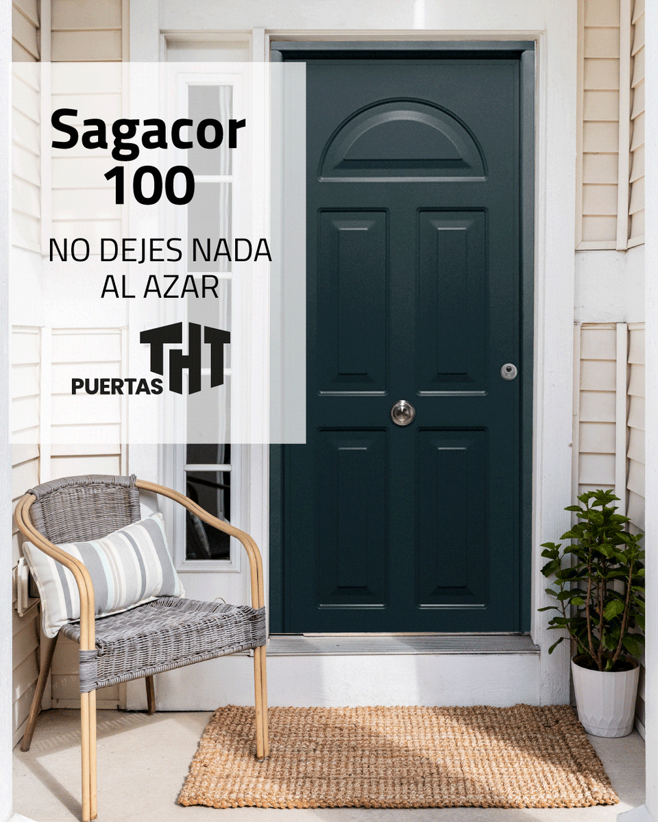 🛡️ Sagacor 100: para quienes no dejan nada al azar.

Más acero, más seguridad y acabados a medida.
Cuando quieres lo mejor, eliges lo más fuerte

☎️951 17 81 91
🔗 puertastht.com

#Sagacor100 #PuertasTHT #MáximaSeguridad #PuertaAcorazada #ProtecciónTotal #DiseñoRobusto