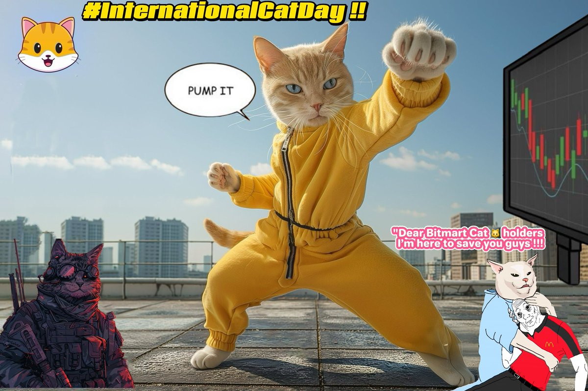 westfarm45's tweet photo. My favorite is $Cat 
@koinmani 
@AkachukwuU27015 
@Daniel_maris014 

#InternationalCatDay #BitMartCatMeme
Thanks @BitMartExchange https://t.co/OAw2jh9dXD