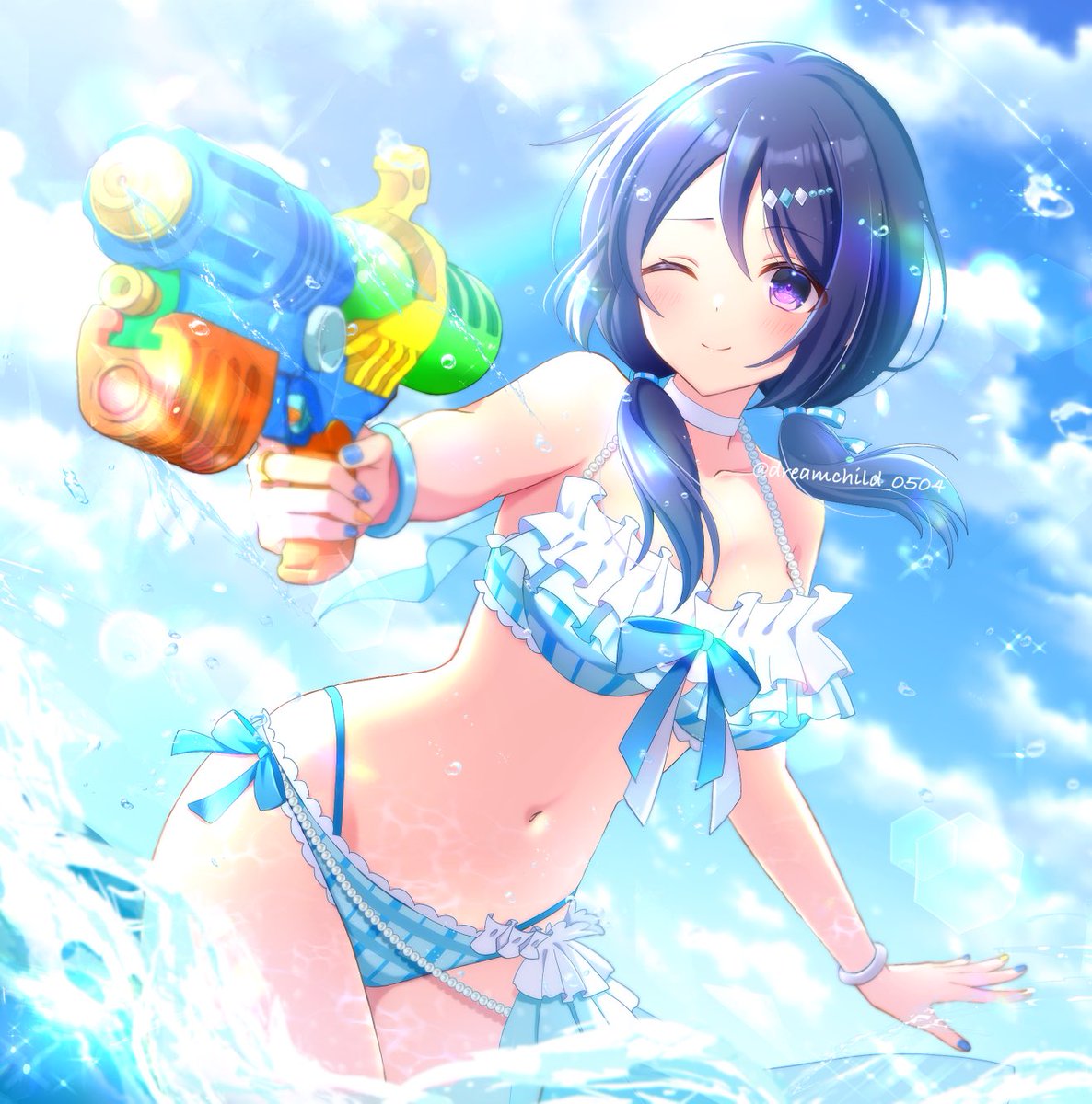 💙🫧アールヴへイムの名狙撃手☀️✨

#アサルトリリィ_FA
#渡邉茜生誕祭2025