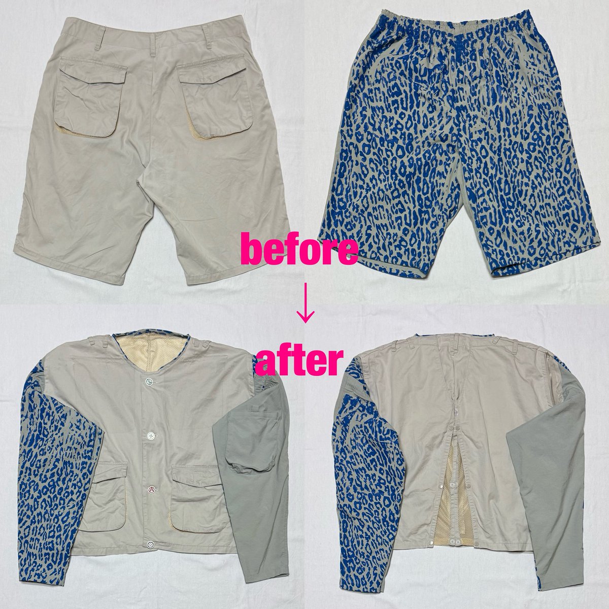 KeitaNishiguchi's tweet image. after: my works = #worksofkn
before: #goodenough #pants