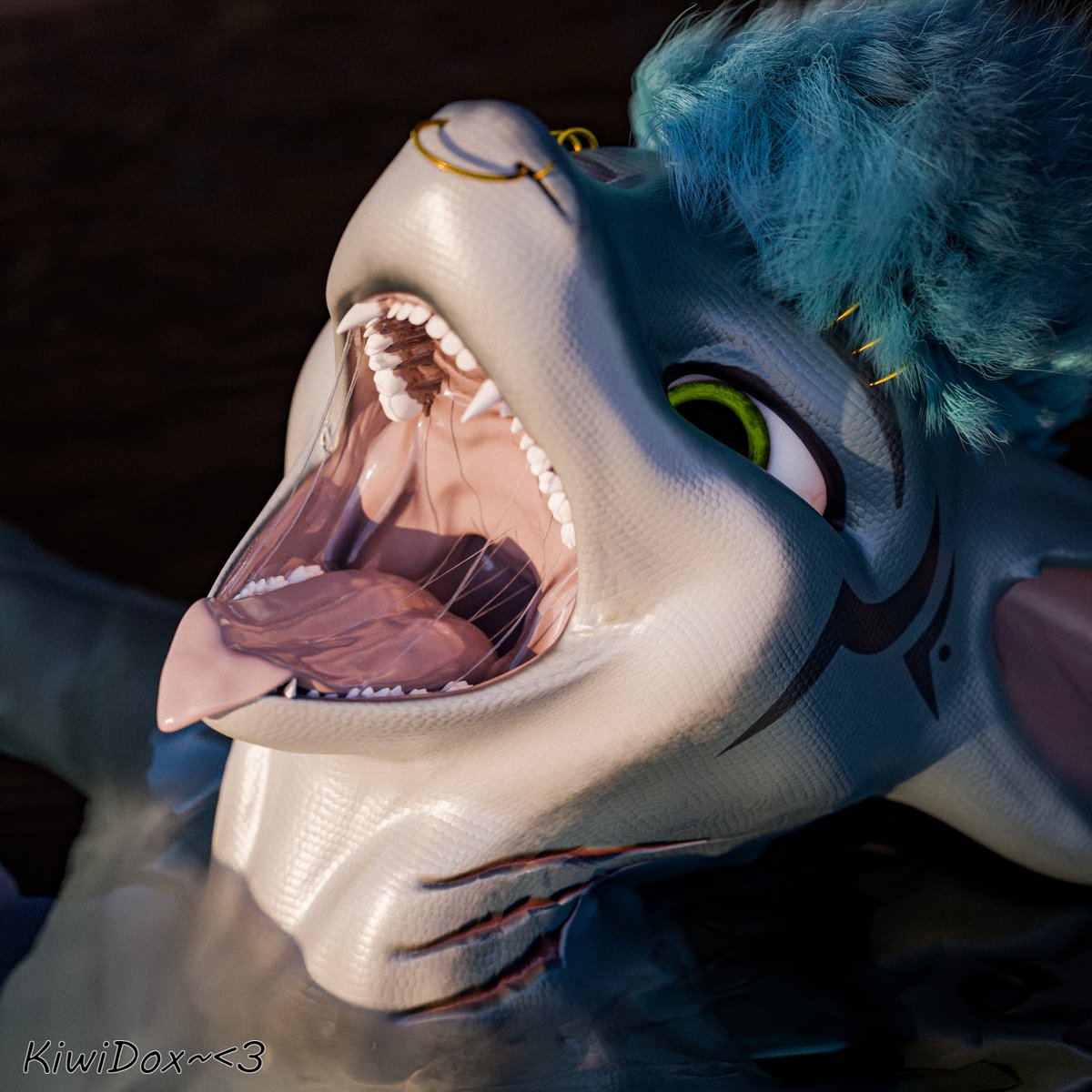 Kiwi_Dox's tweet photo. Looks like someone spotted your ship and came over for a feeding... would you be so kind to offer yourself up for a... slimy adventure to feed this cute boy?~ https://t.co/DeJwyPYjiR