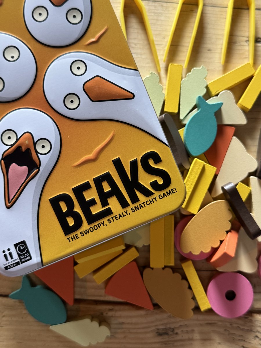 If you played Beaks at <a href="/UKGamesExpo/">UK Games Expo</a> you know how fun it is!

Well GREAT NEWS...Now you can bring the fun home, Beaks is AVAILABLE to buy today! 

🛒 gingerfox.co.uk/products/beaks 

#newgame #BEAKS