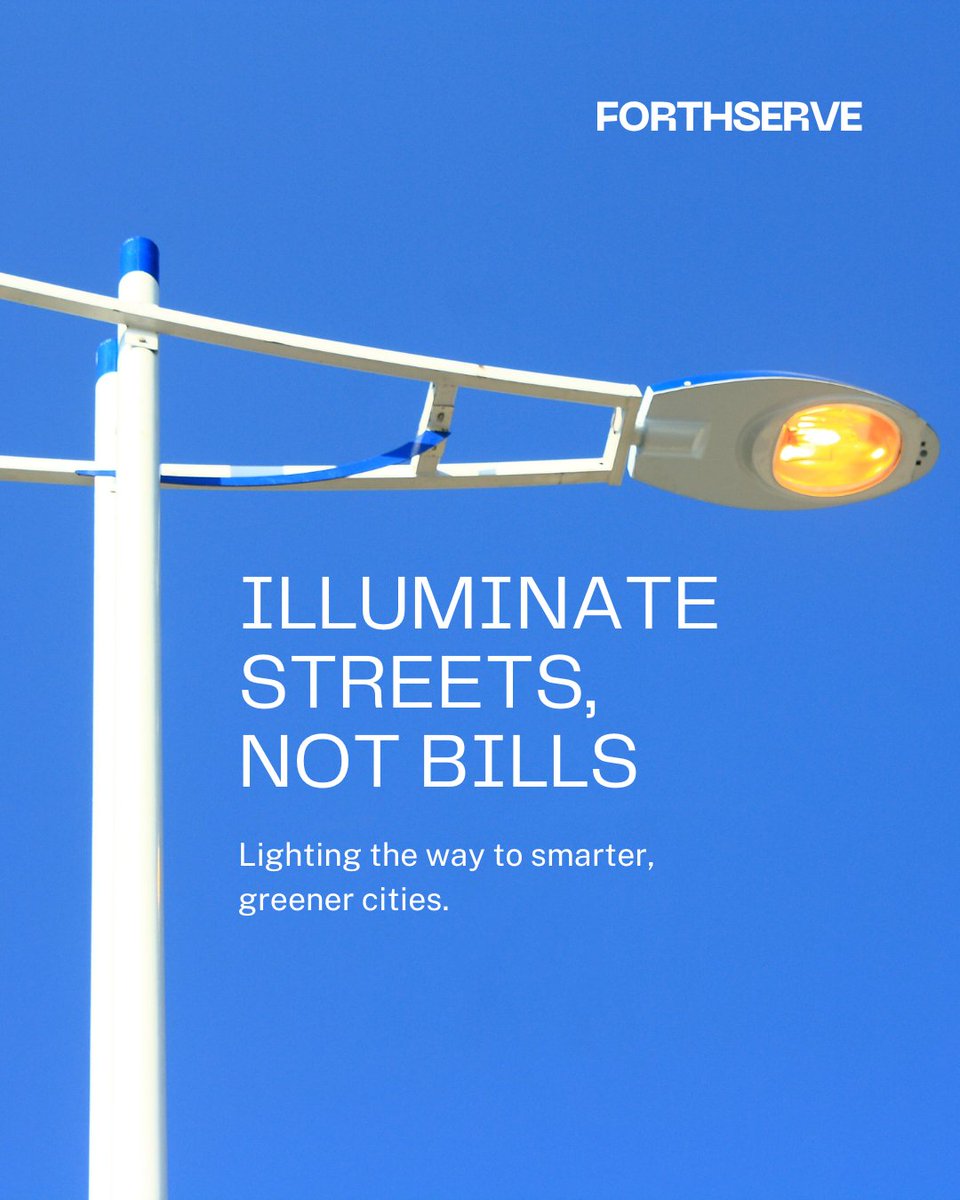 forthserve's tweet image. Streetlights don’t just shine anymore—they think. Through our collaboration with Signify, we’re delivering innovative lighting that’s energy- efficient, smart- controlled, and responsive to its environment.
Lighting the way to smarter cities. 
Illuminate streets, not bills.