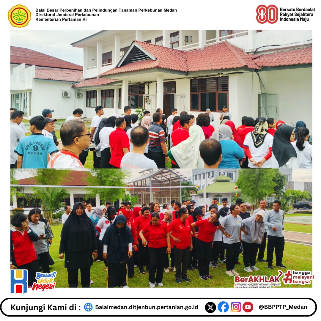 Bbpptp_Medan's tweet photo. Dalam rangka memeriahkan HUT Ke-80 Republik Indonesia, BBPPTP Medan menggelar berbagai perlombaan olahraga yang penuh semangat kebersamaan. Kegiatan ini resmi dibuka oleh Kepala Bagian Umum, Ibu Yenni Asmar, S.P., 

Baca Selengkapnya:
https://t.co/H762CIMa8y https://t.co/SGzr7kGxoB