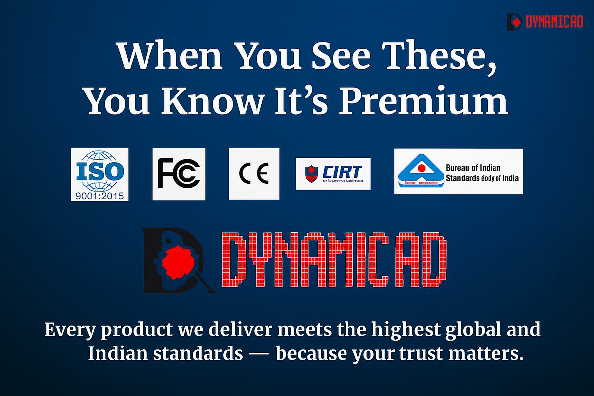 dynamic_ad_'s tweet image. Every certification tells a story — and ours say ‘Only the Best’. 📜
 #TrustedQuality #DynamicAd #BrandYouCanTrust
