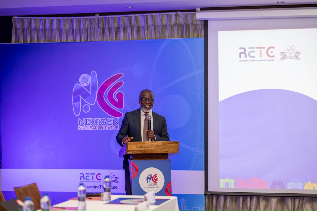 GAECGH's tweet photo. Director General @sambdampare giving his Welcome Address at the 2025 NextGen Nuclear Initiative Workshop. 

He emphasized that “the NextGen Nuclear Initiative is not merely an event - it is a dynamic platform for change” https://t.co/KZc03DMVv5