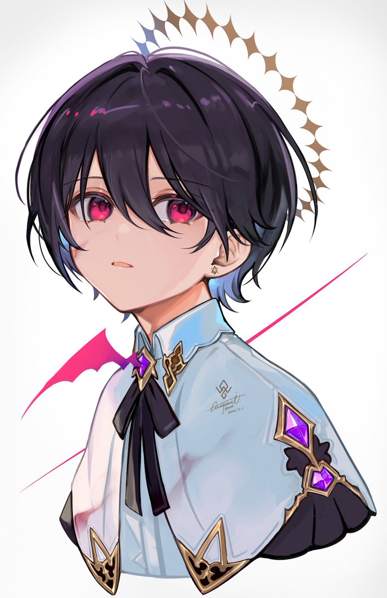 私はこういう絵師です見た絵師全員参加 白髪と美少年が好きです🕊️