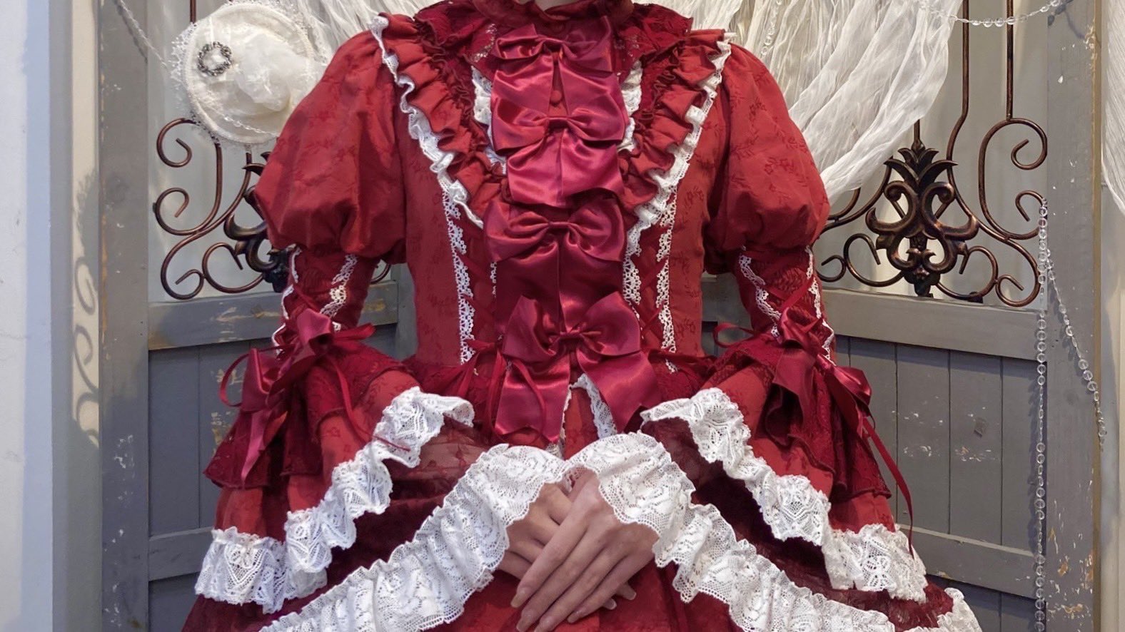 本日限定値下げ！星箱works 赤ワンピース　おまけ コラボ商品】Rozen Maiden x HoshibakoWorks 真紅ケープ付き