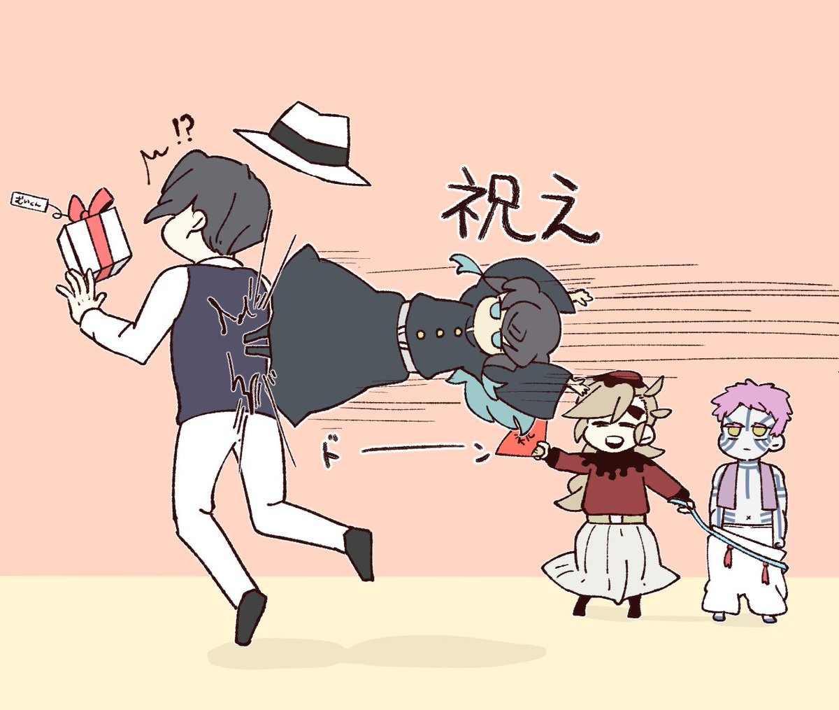 遅くなってごめんなさい！ 🌫兄弟お誕生日おめでとうございます！(再掲