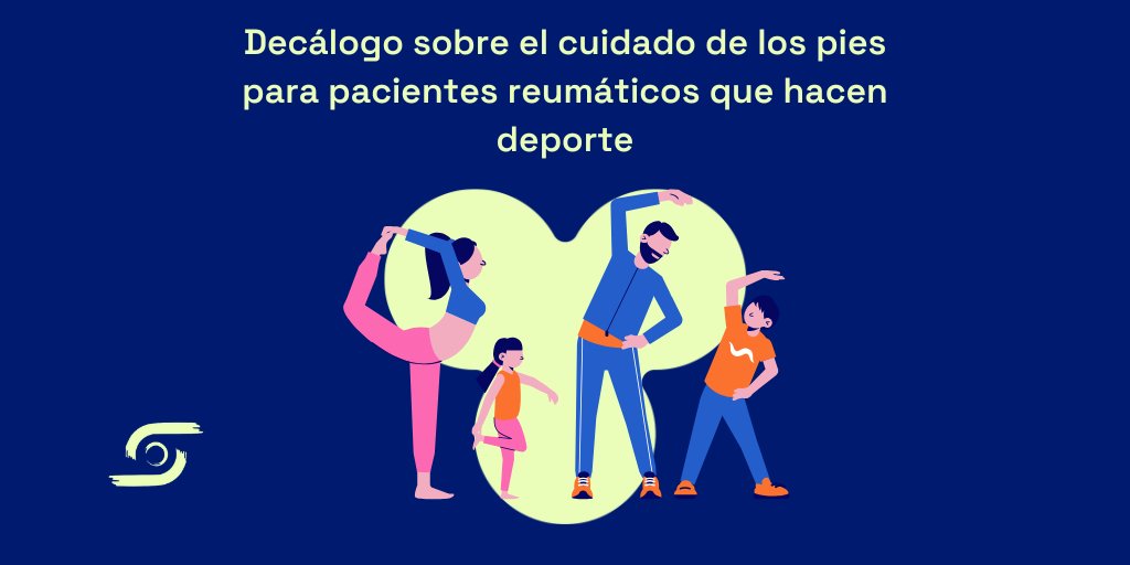 🏀 Practicar deporte es salud… pero si tienes una enfermedad reumática, tus pies necesitan un cuidado especial. #ReumaFit

👟 Descubre en este decálogo de inforeuma cómo protegerlos y rendir al máximo en cada entrenamiento que hagas.

➡️inforeuma.com/informacion/de…