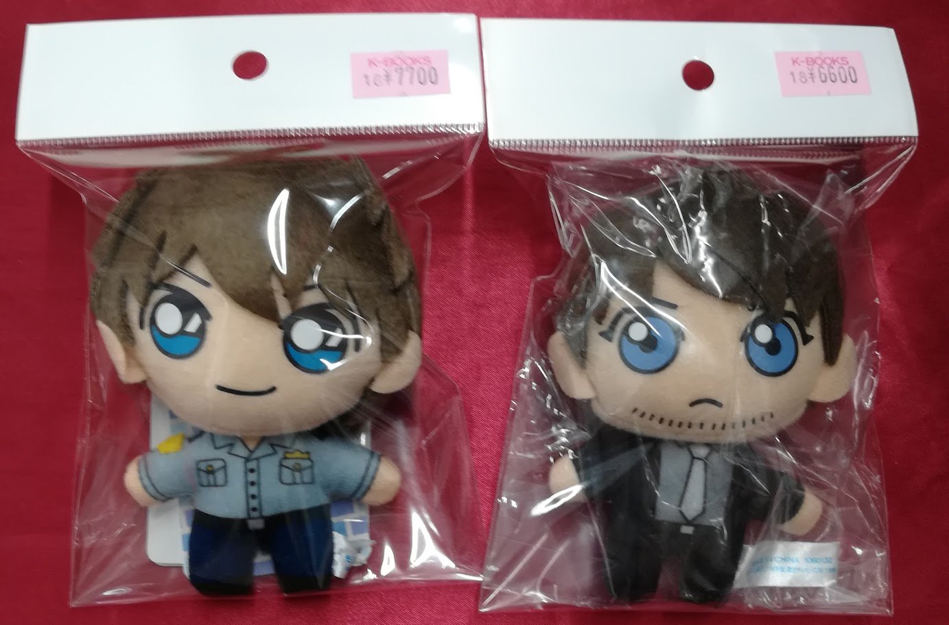 名探偵コナン⭐️2019年 キーチェーンマスコット【2点セット】大和敢助＆諸伏高明 名探偵コナン キーチェーンマスコット 長野県警 大和勘助 諸伏