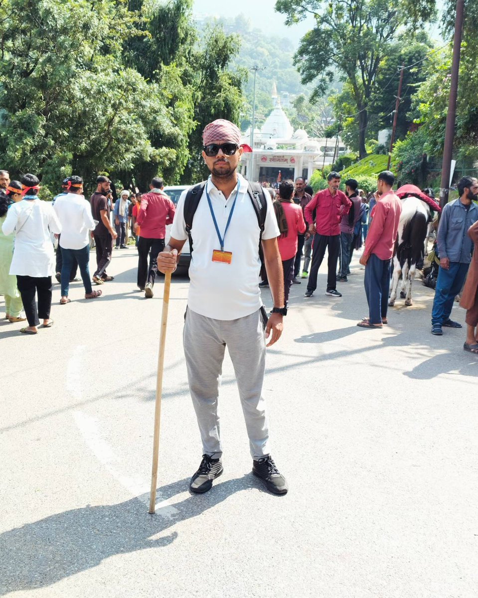 RealAnshul12's tweet photo. 📷Jai Mata Di! 📷 Reached Mata Rani Vaishno Devi @smvdsbkatra  Once Again.......  पुनः एक बार मां वैष्णो देवी के दर्शन का सौभाग्य प्राप्त हुआ। माता रानी की कृपा सदा बनी रहे। 📷📷
.
.
#JaiMataDi #VaishnoDevi #KatraDiaries #SpiritualJourney https://t.co/7yUr5cNXEY