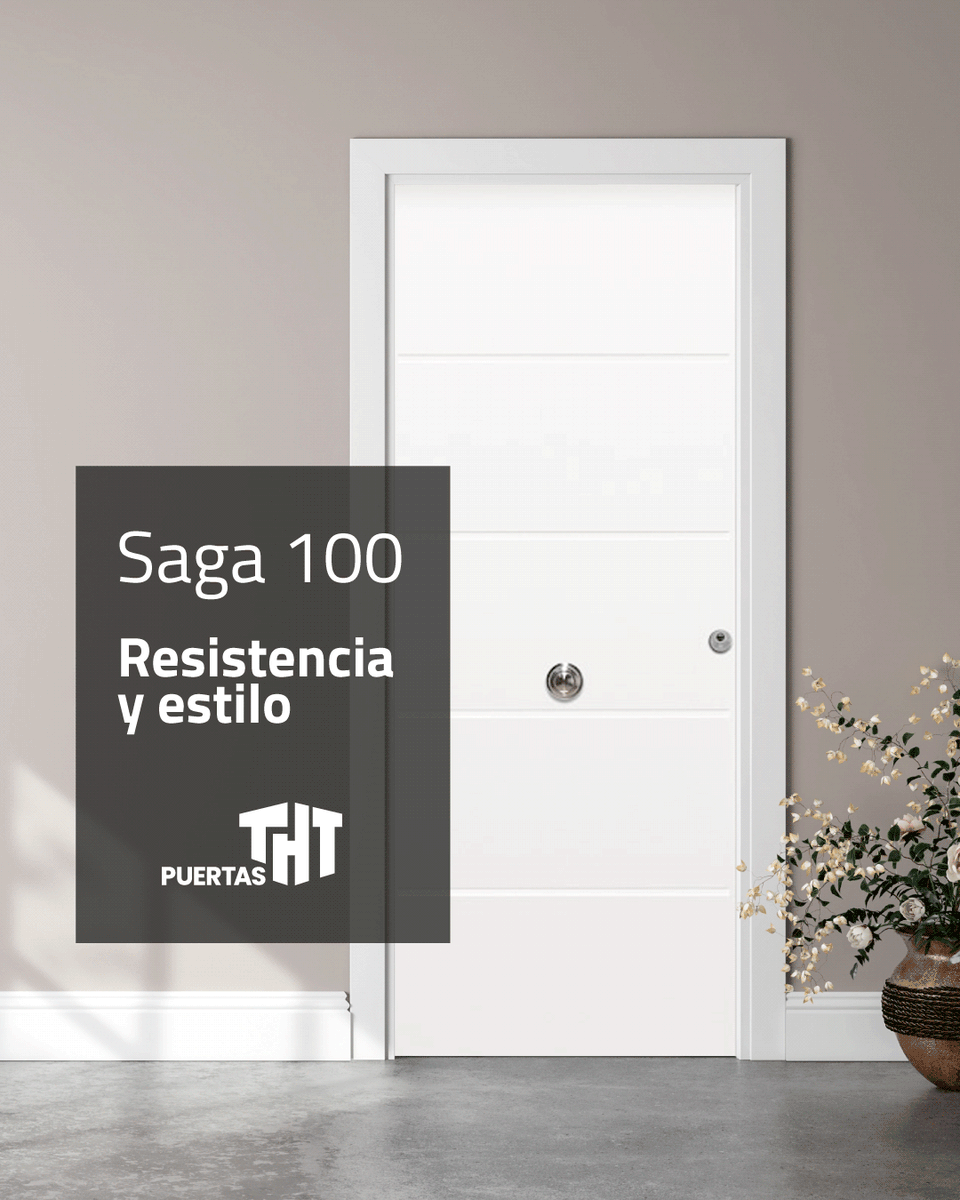 🚪 La puerta que combina resistencia y estilo sin concesiones.

Con la Saga 100, cada detalle está pensado para proteger tu hogar con la robustez del acero y la elegancia del diseño. Seguridad certificada para quienes no quieren renunciar a nada.
🔗 puertastht.com