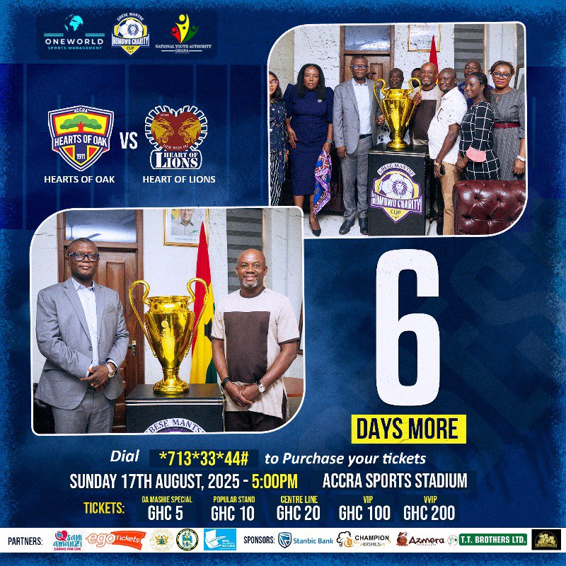 Into the final days of the countdown. 

There’s a lot in store for this year’s #GbeseMantsePeaceCup