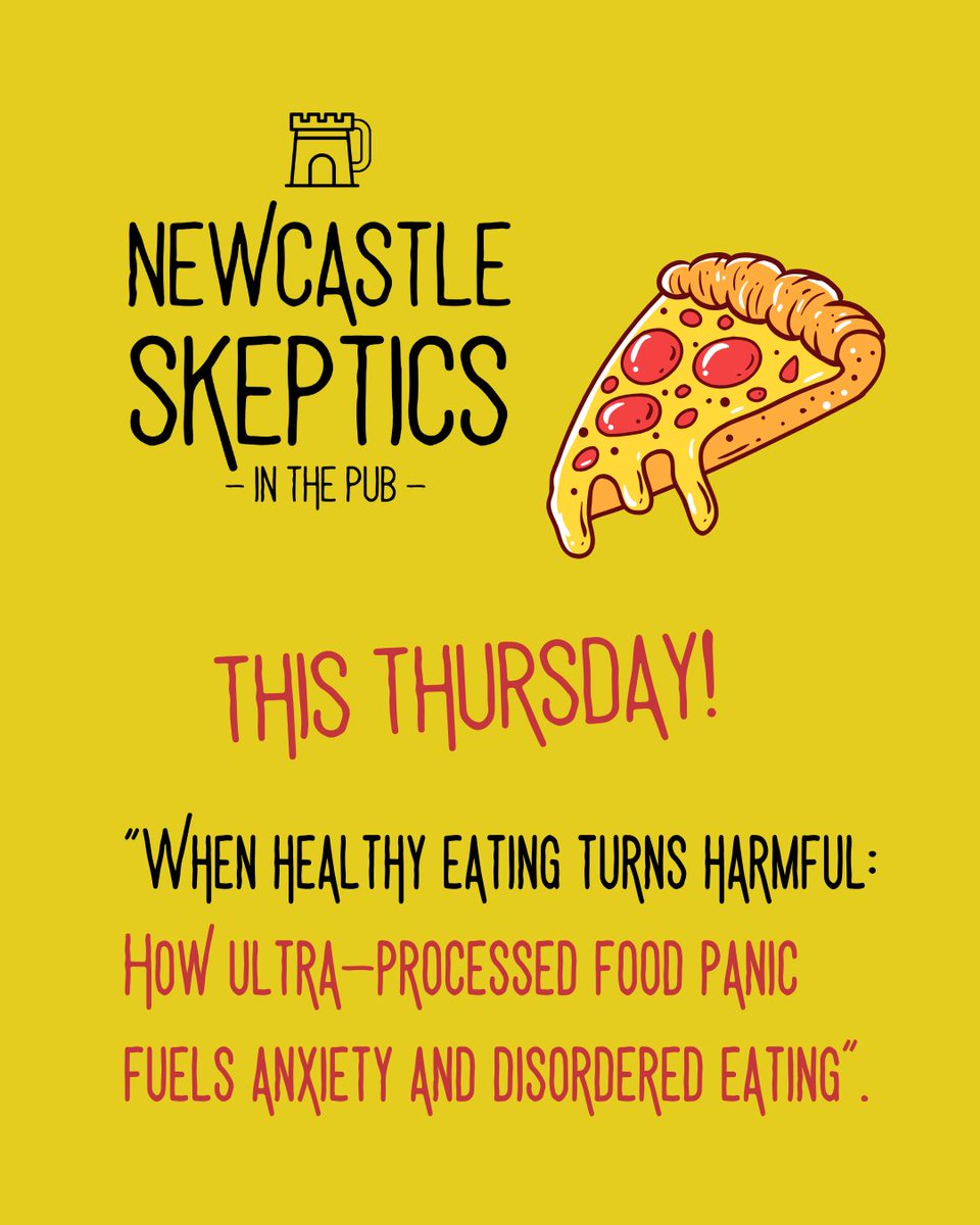 It's a Skeptics week! 😍 Join us on Thursday at the Tyneside Irish Centre for Maeve Hanan's super interesting talk, who will tell us how to pick the facts from the mire of misinformation. Pre-sale tickets available here, or buy at the door!
ticketsource.co.uk/newcastleskept…