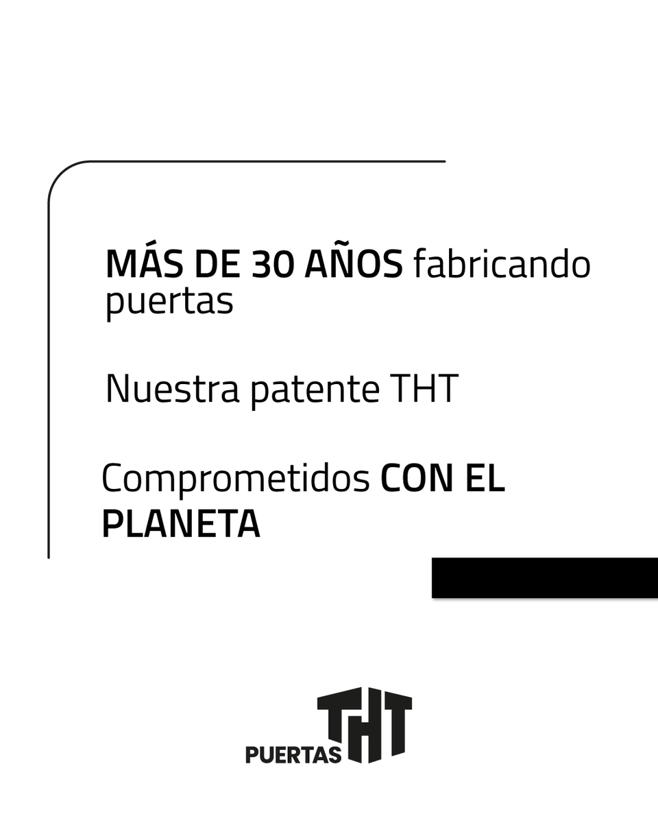 🔒 ¿Por qué elegir Puertas THT?
Protege tu hogar con la experiencia y responsabilidad que mereces.

☎️951 17 81 91
🔗 puertastht.com

#PuertasTHT #SeguridadConfiable #InnovaciónTHT #CompromisoMedioambiental #CalidadTHT #HogarSeguro