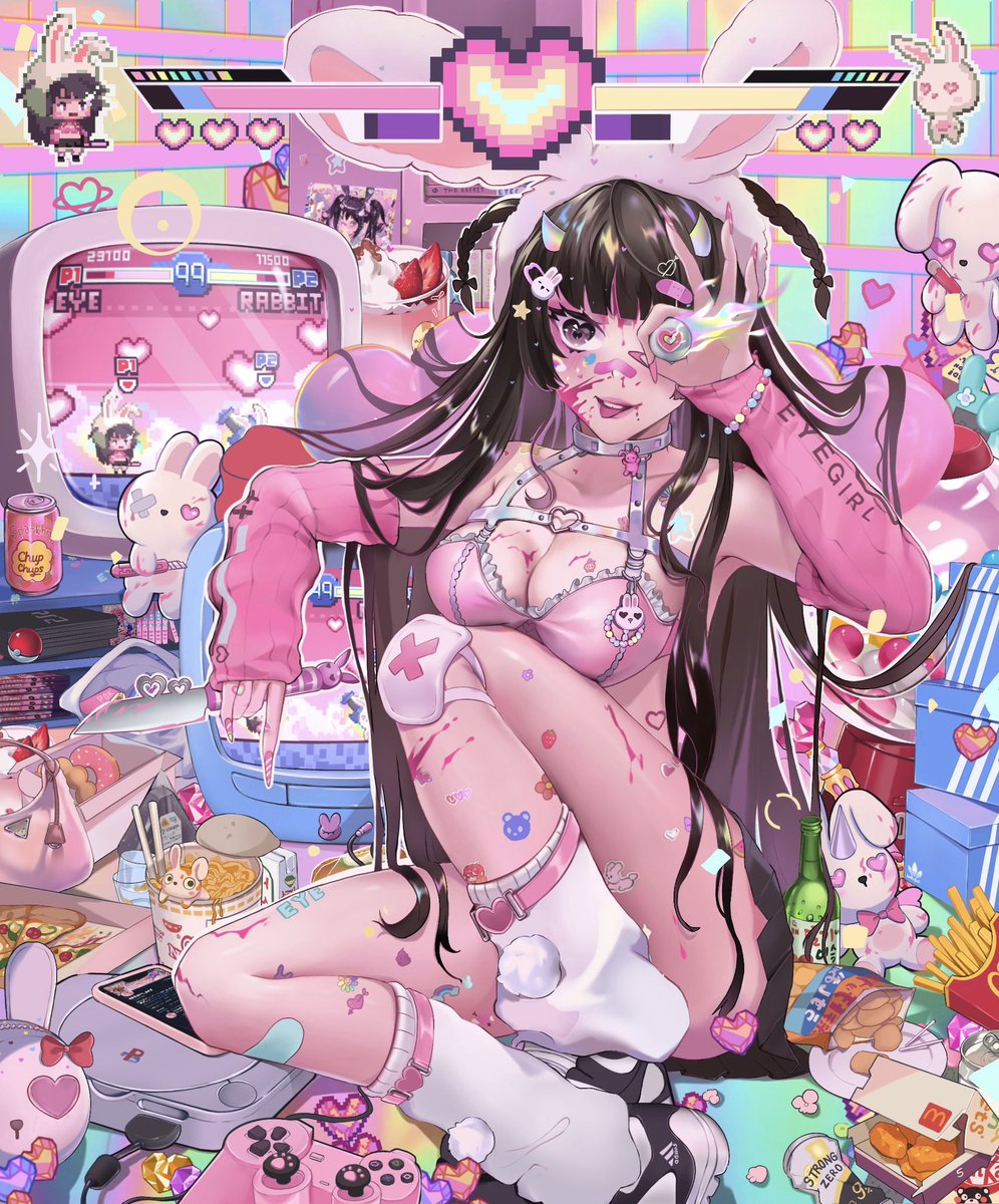 Grim Reaper girl 💀 or little bunny girl 🐰