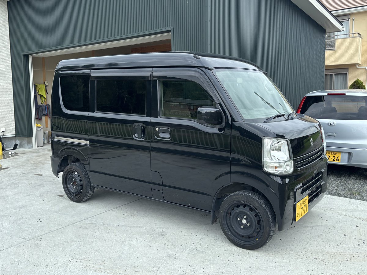 aritaku010's tweet photo. DA17V JOINTURBO ハイルーフ
納車されました
ボロボロ、ヤニまみれなので綺麗にしてゆっくりカスタムしていこうかなと思います https://t.co/qngtt6N9CN