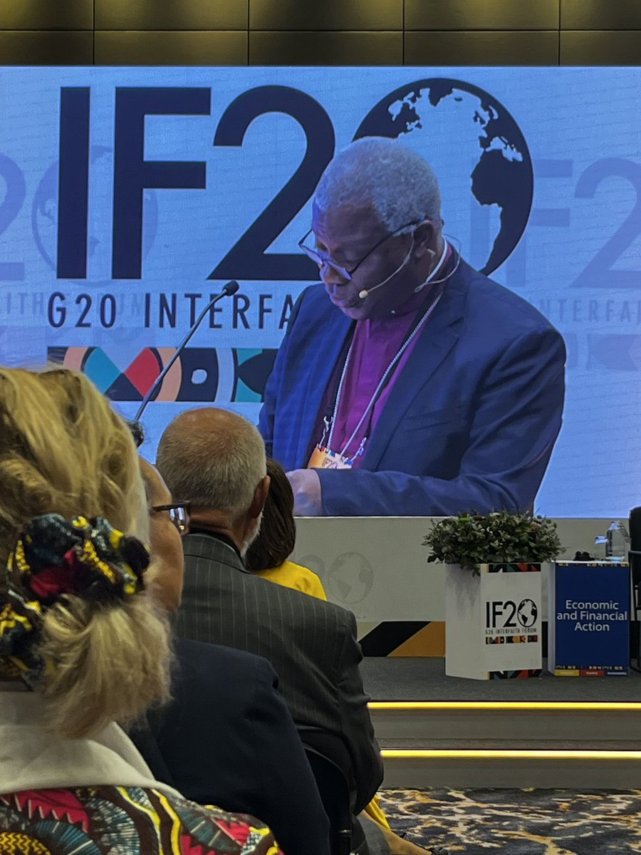 Mustafa_Y_Ali's tweet photo. At the opening ceremony of @IF20org, listened to inspiring speeches and call to end destruction and killings in Gaza by key speakers including Adama DIENG and Archbishop Thabo of Cape Town, calling for prayers to save the millions under siege.
Honored to be attending IF20 2025 here in Cape Town who theme is UBUNTU. Coming at a time when the world os hurtling towards more anarchy and wars