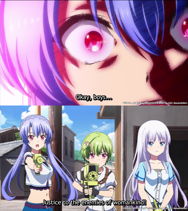 Let's go, girls 👯‍♀️ (via Summer Pockets)