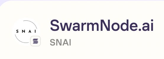 Most people have no clue what @SwarmNodeAI ($SNAI) actually does
But if you’ve ever had a great AI idea and didn’t build it because you didn’t want to deal with servers, setups, and all that tech headache this is for you 👇