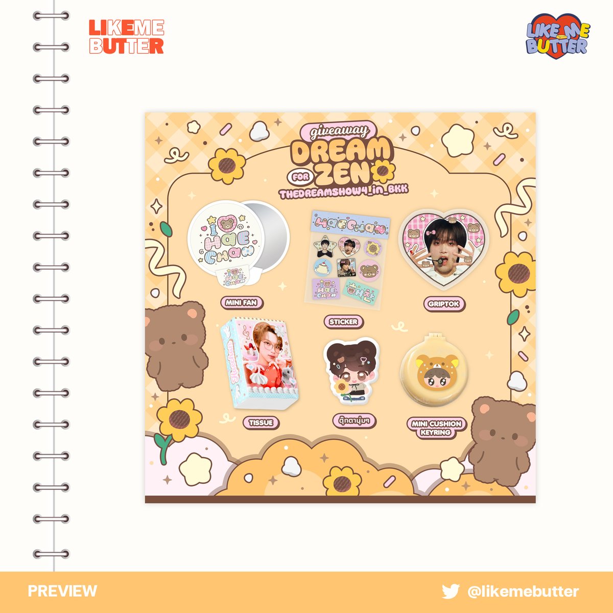 likemebutter's tweet photo. °•*⁀ preview , พรีวิว ∗                                    

#ilmbutterrworks #รับออกแบบ #รับออกแบบของแจก #รับออกแบบgiveaway https://t.co/OvFxcdgBw7