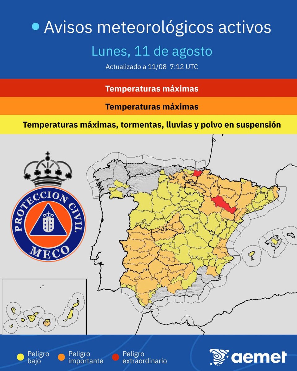 Protección Civil Meco tweet media