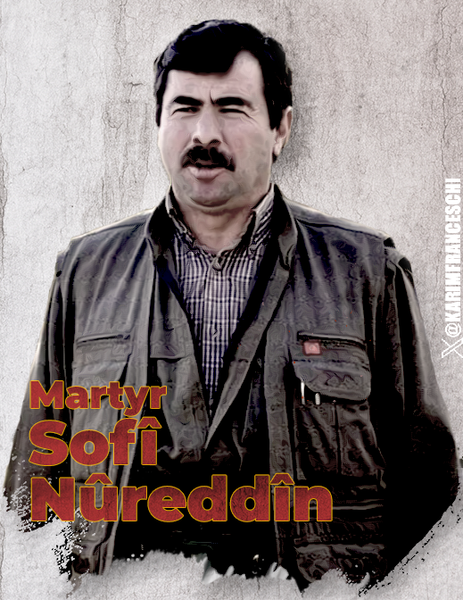 I met Sofî Nûreddîn on more than one occasion. His whole persona was shrouded in secrecy. He had to be—the Turkish state considered him their number one target, and for good reason: he was the engine behind the veil that made Rojava a force to be reckoned with.

The first time I