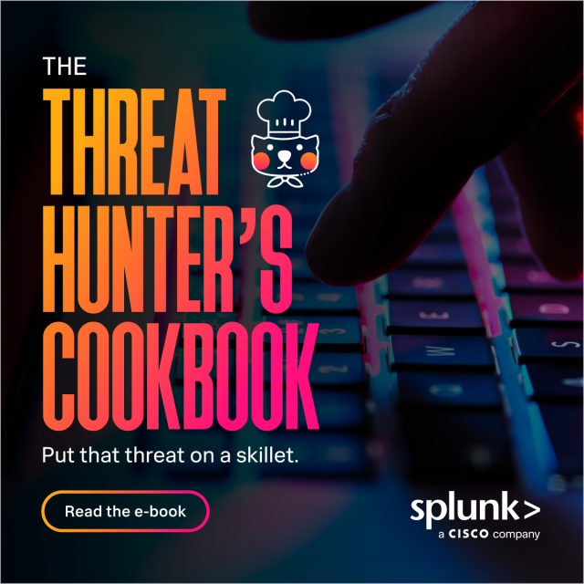 Today, we’re all chefs - cyberchefs, that is! Check out The Threat Hunter’s Cookbook for guidance and resources to help you cook up effective threat hunts and sharpen your SecOps skills. Bon appétit! bit.ly/3Uj9p7z