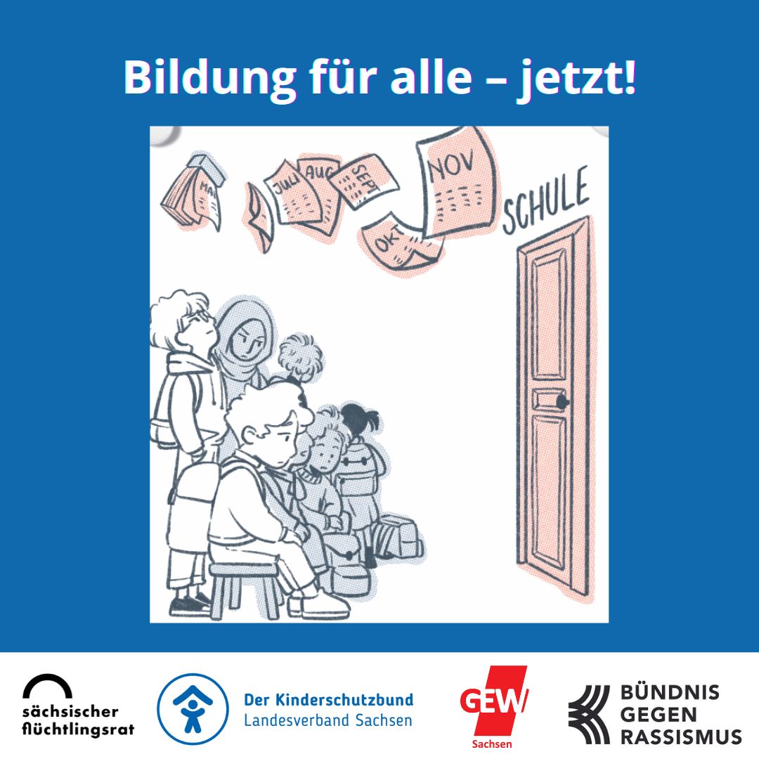 Wir unterstützen die wichtigen Forderungen des Bündnis "Bildung für alle": auslaenderrat.de/eine-nachhalti…
#Sachsen #Bildung #Schulbeginn
<a href="/sfr_ev/">Sächsischer Flüchtlingsrat e.V.</a> <a href="/DKSB_Bund/">Kinderschutzbund Bundesverband</a>
