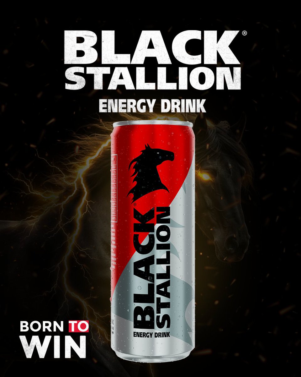 blackstallionng's tweet image. Every win starts with the right mindset and the right energy. Gear up and go chase greatness this new week. 🔥🏆

#MondayMotivation #VictoryMode #BornToWin #BlackStallionEnergyDrink