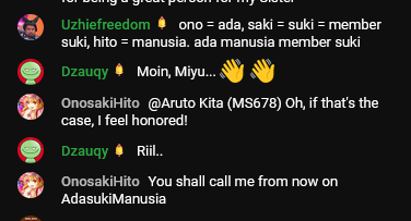 You shall call me from now on AdasukiManusia <a href="/SuronooAji/">Surono Aji</a>