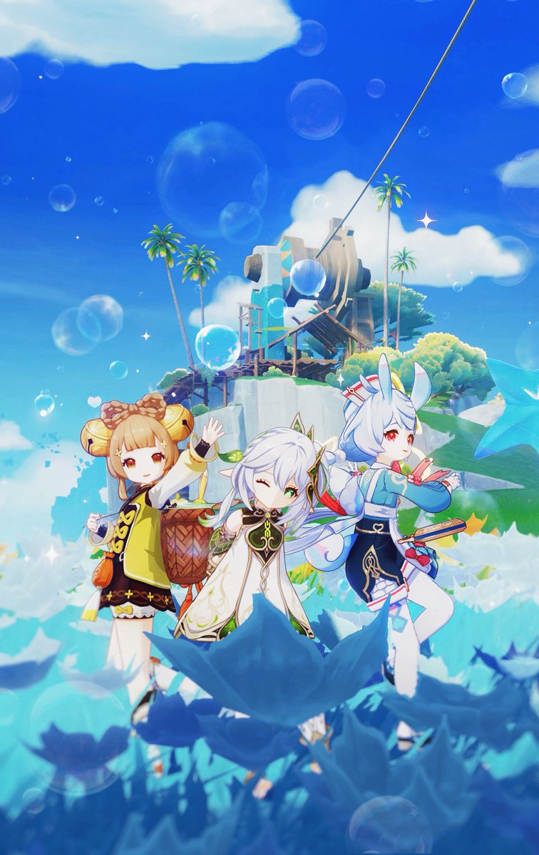 #Nahida #Yaoyao #Sigewinne
#genshinImpact #原神写真加工