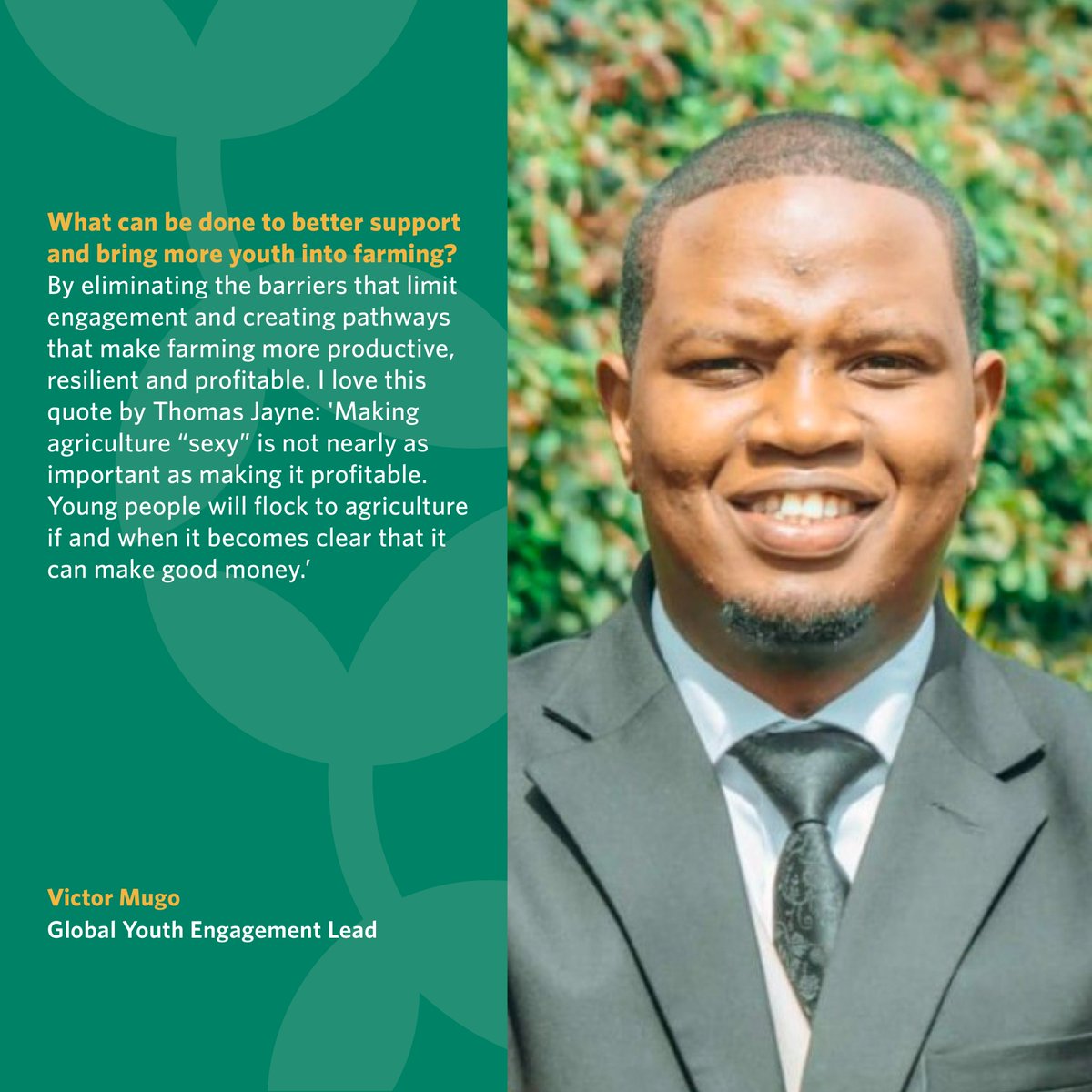 Young people are the future of farming and rural development. With the right support, they can help feed communities and grow lasting change.

So, what more can be done to support them? 🤔👇🏾

#LifeAtOneAcreFund #IYD2025 #YouthinAg #OneAcreFund #FarmersFirst