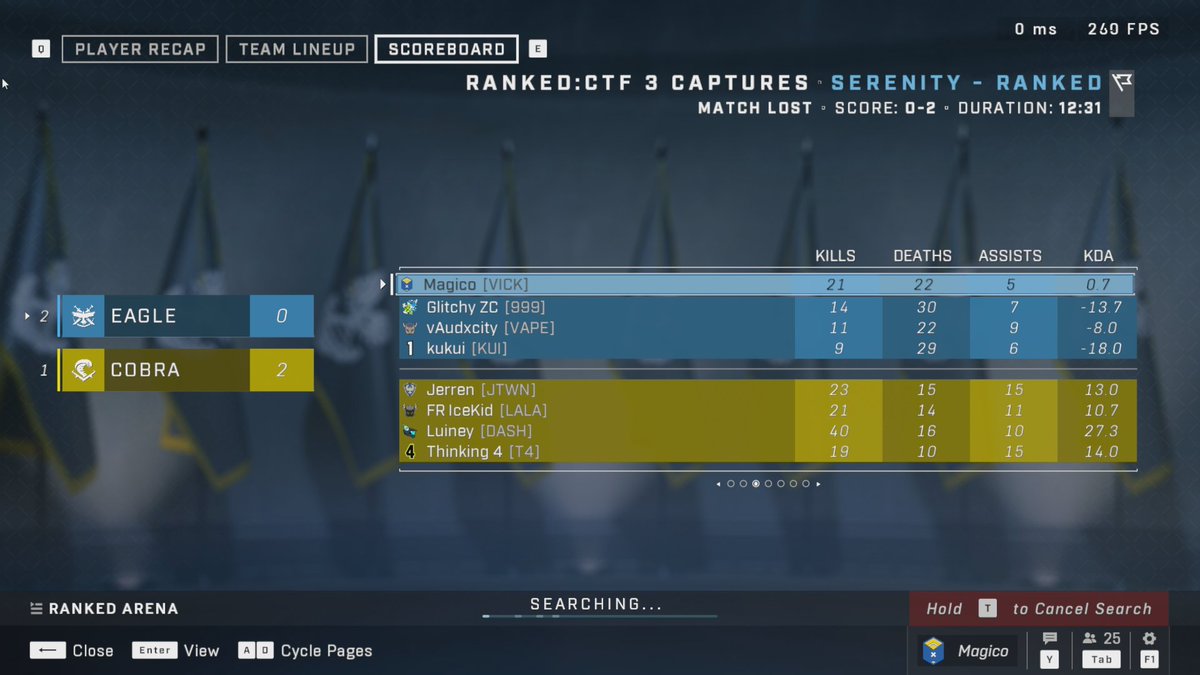 Love "RANK" reset 😍