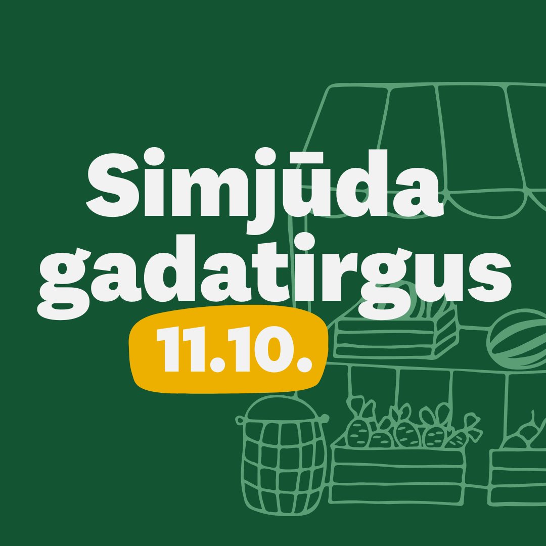 📷 Sākusies tirgotāju reģistrācija (ilgs līdz 29. augustam) Simjūda gadatirgum! Tas notiks 2025. gada 11. oktobrī Valmierā, Rīgas ielā, no plkst. 10.00 līdz 16.00. 
Reģistrācijas anketa un cita svarīga informācija - Valmieras muzeja mājaslapā:
valmierasmuzejs.lv/archives/18444