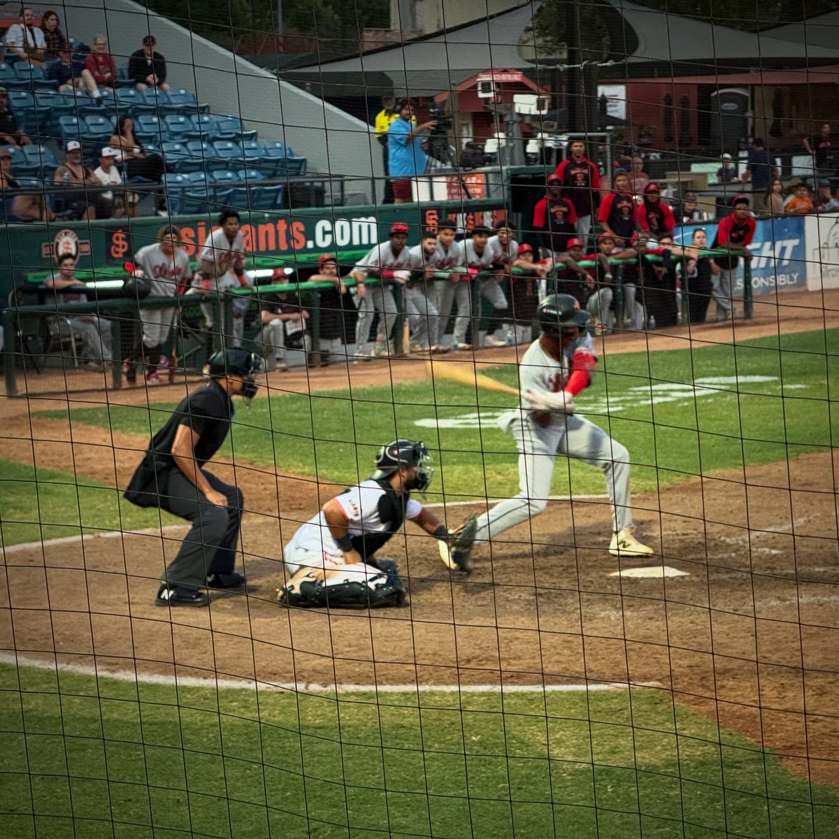 30in35Challenge's tweet photo. 📍Excite Ballpark, San Jose

⚾️ Visalia Rawhide 5-6 San Jose Giants

🎟️ $5

👬 1,447

#️⃣ Lifetime MiLB ballpark number 2

#SJGiants #Rawhide https://t.co/ohB9QGpmAZ