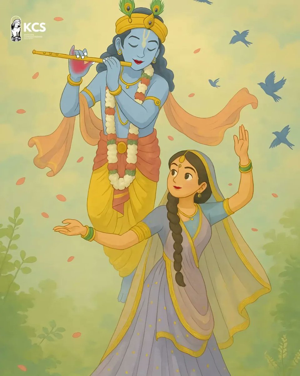 Srimati Radharani : The pleasure potency of Krishna.