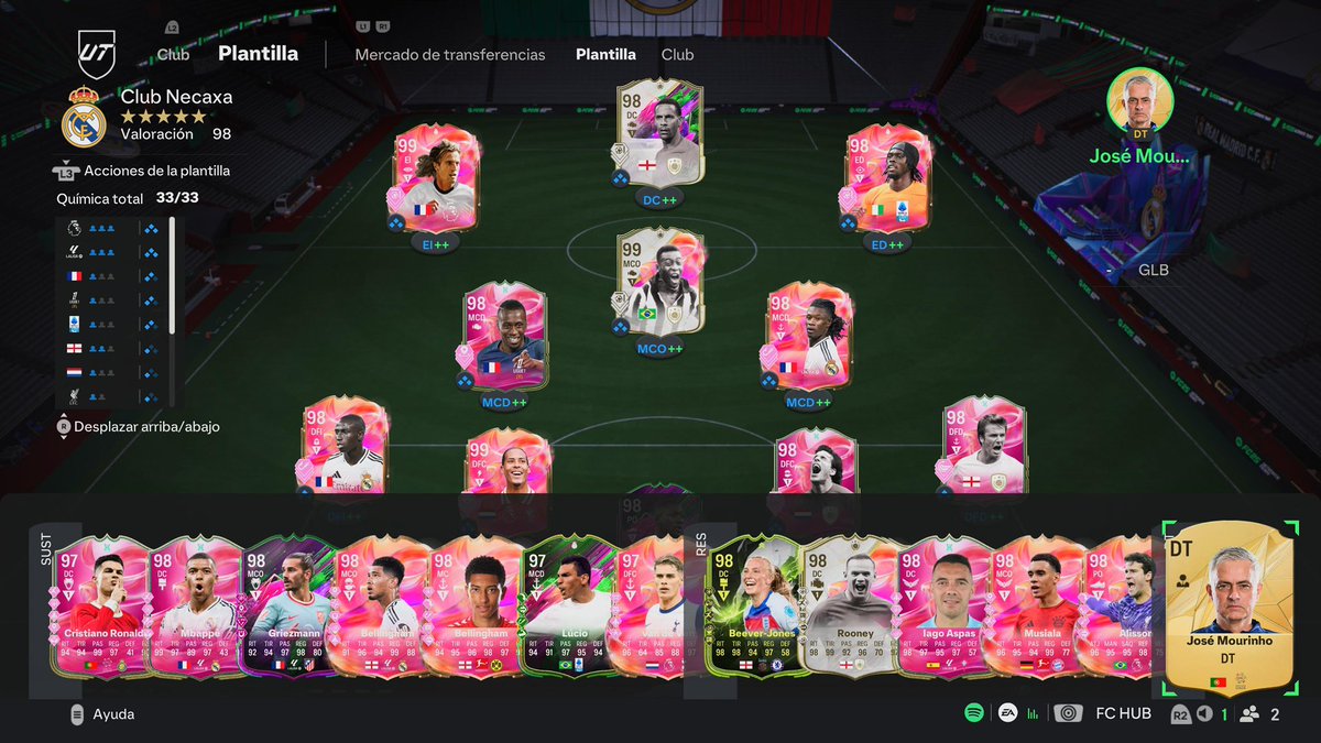 DemianDamon23's tweet photo. Ya se acabó este FC, solo falta evolucionar a 99 a mi CR7.

SIIIIIUUUUU

#FUT #FC25 #CR7 #FUTChampions https://t.co/ibJ2VUczMI