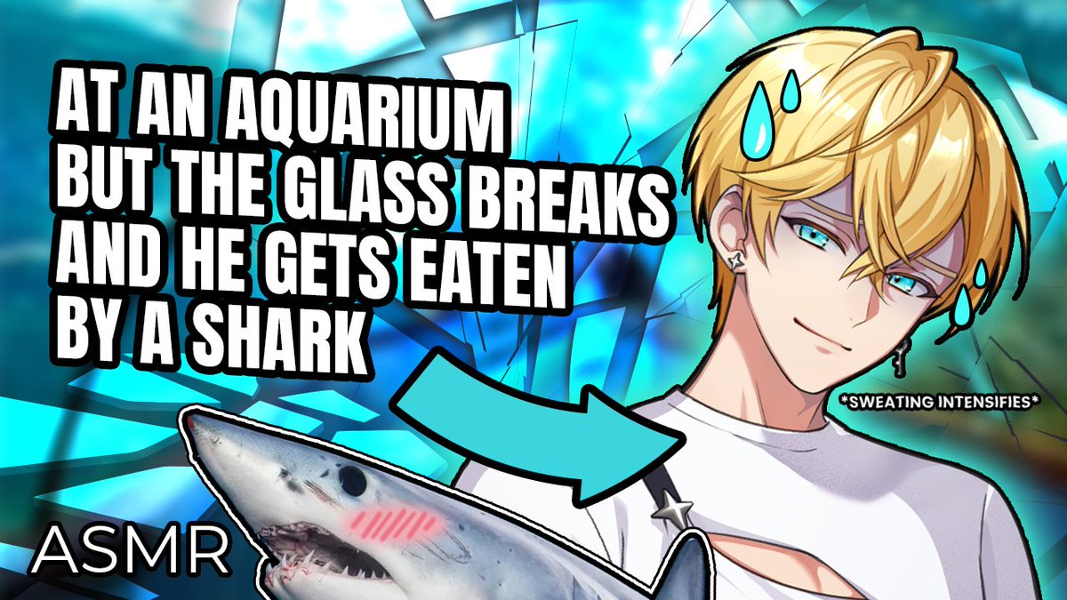 NLiTEOfficial's tweet photo. Safe to say, this is the most wild Aquarium Date you will EVER be on 😭🦈 https://t.co/7aRaK8Z8Pv
