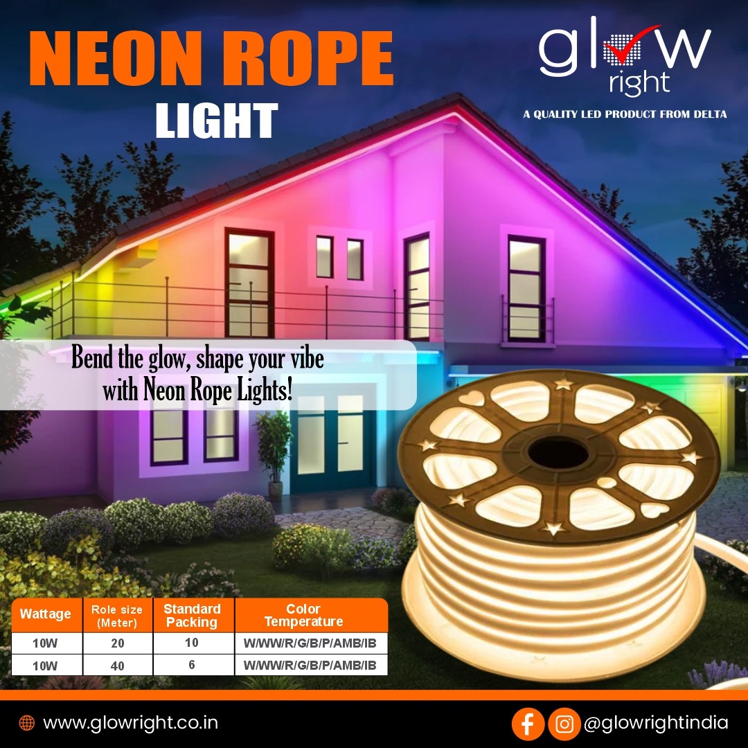 GlowrightIndia's tweet photo. NEON ROPE LIGHT 
Bend the glow, shape your vibe with Neon Rope Lights!

Bulk Order Now : 9811584192

#glow #glowright #glowindia #ropelight #neon #multiled #decorative #light https://t.co/v1TPJL451K