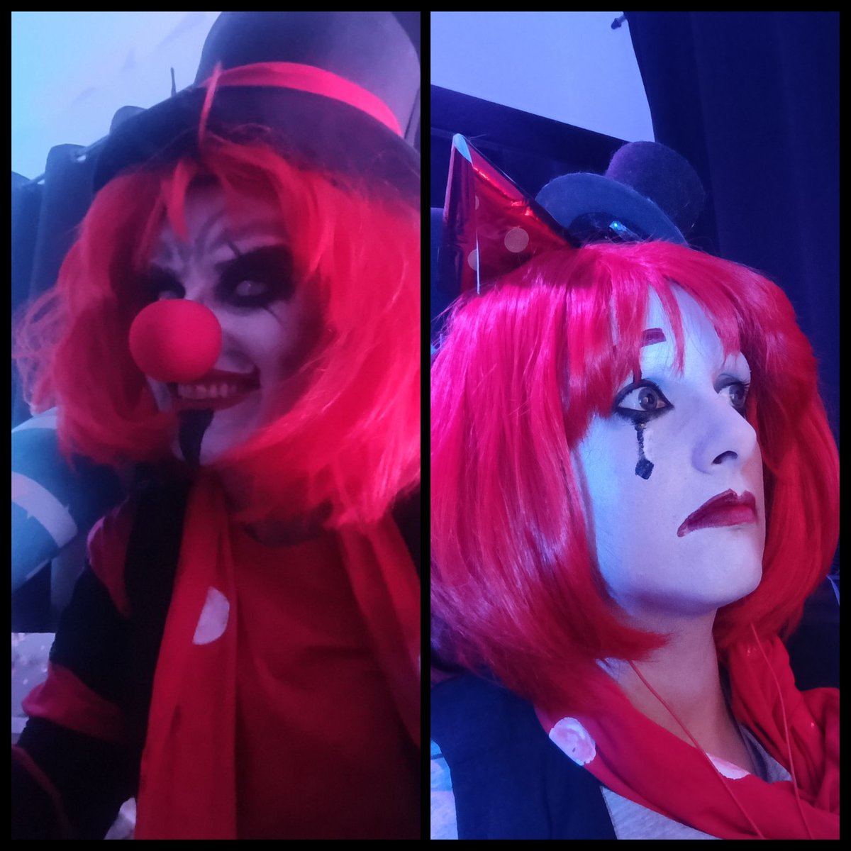 NotLazav's tweet photo. #NewProfilePic bc my indecisive ass can't pick which clown flavor to keep as the pfp
#idvcosplay #identityvcosplay #idv #identityv #idvjoker #weepy #weepycosplay #weepingclown #idvweepingclown #weepingclowncosplay #idvsmiley #idvsmileyface #smileyface #clown #smiley https://t.co/5Ovnoedhjf