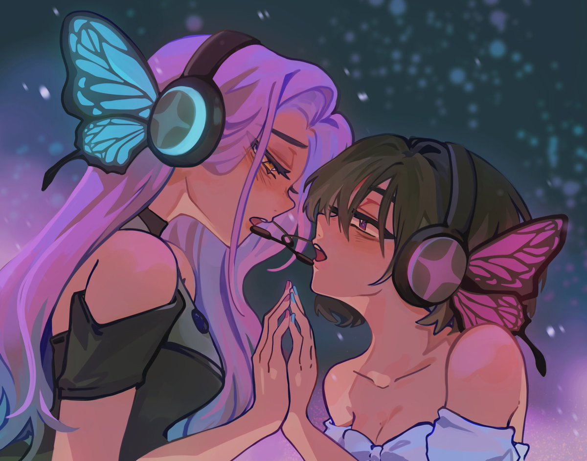 Magnet—my favorite doomed yuri song #VOCALOID #alienstage #mizisua