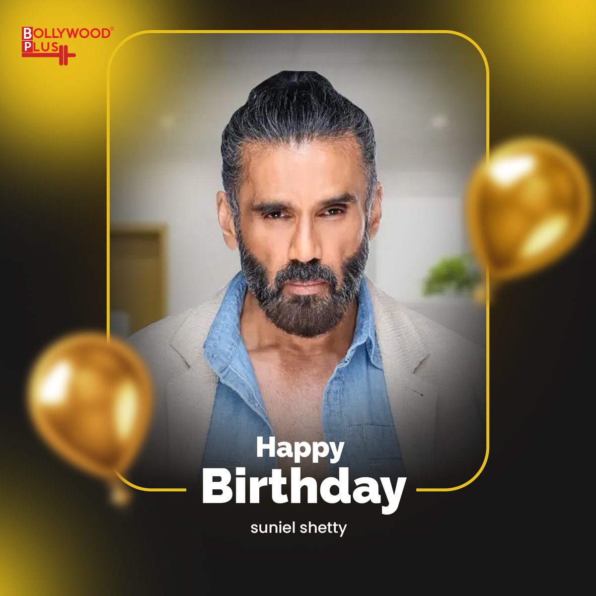 bollypluslive's tweet photo. Happy Birthday to the OG action star, Suniel Shetty! 🎂

@SunielVShetty 
From his iconic action-packed roles to his charming performances, he has been winning hearts for decades. 💪🔥

#HappyBirthdaySunielShetty #BollywoodLegend #EvergreenStar #Bollywoodplus https://t.co/d8gQCESCNs