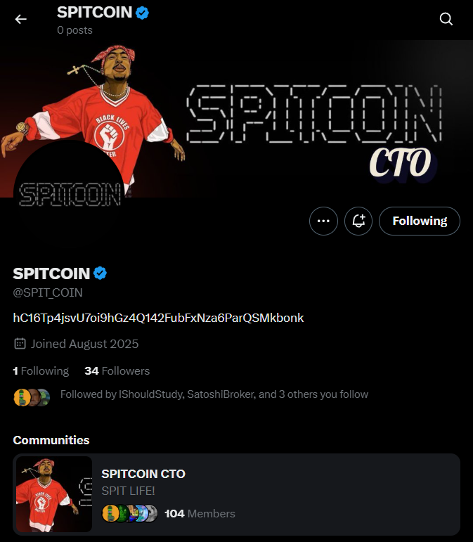 DEGEN__LABS's tweet photo. HEY GUYS!
WE JUST GOT VERIFIED ON X
GIVE US A FOLLOW

@SPIT_COIN https://t.co/0R58GK7ypx