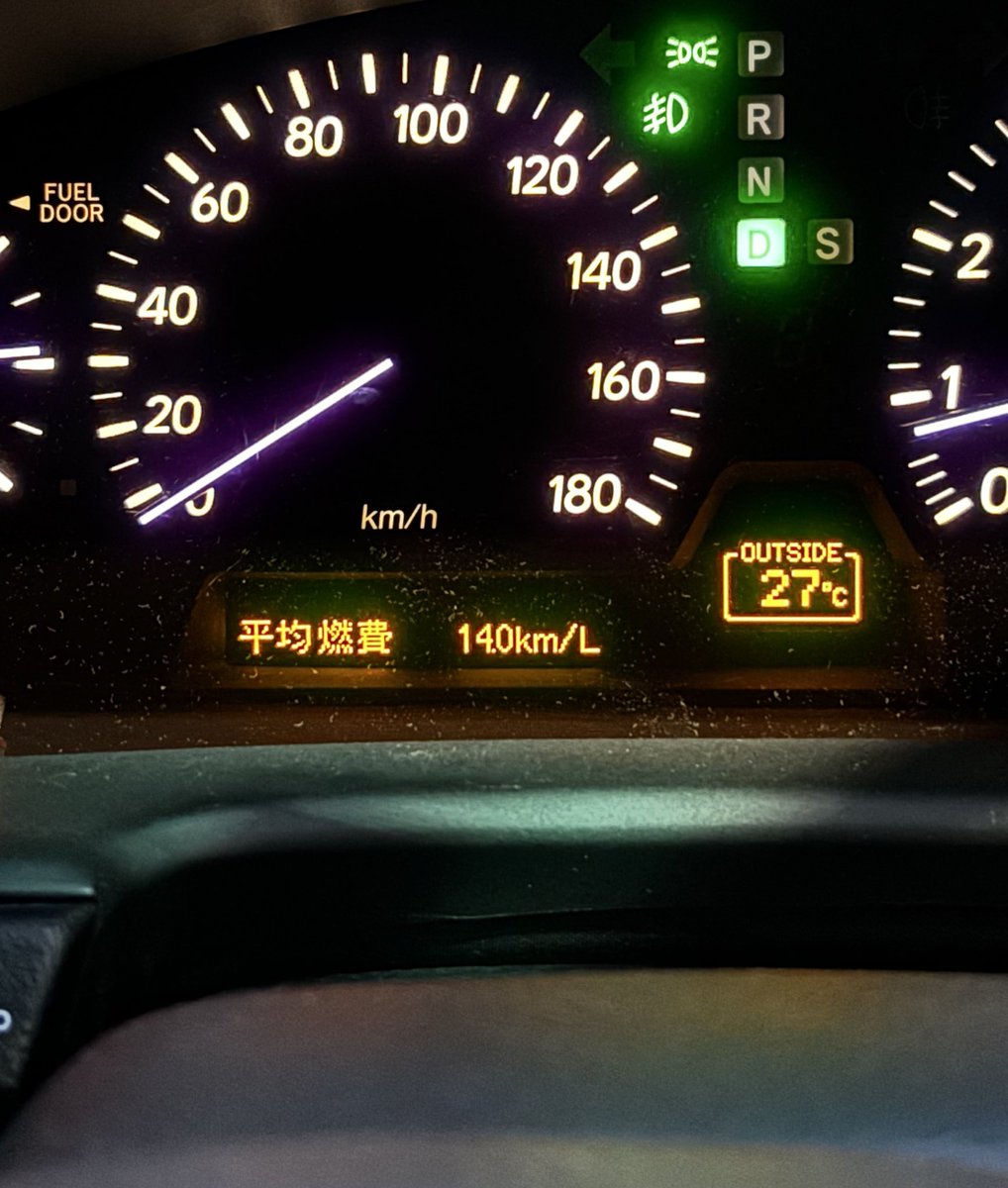 転がり抵抗を感じるほどの豪雨の中、東名300キロ走って渋滞もありましたが中々頑張ってくれました。