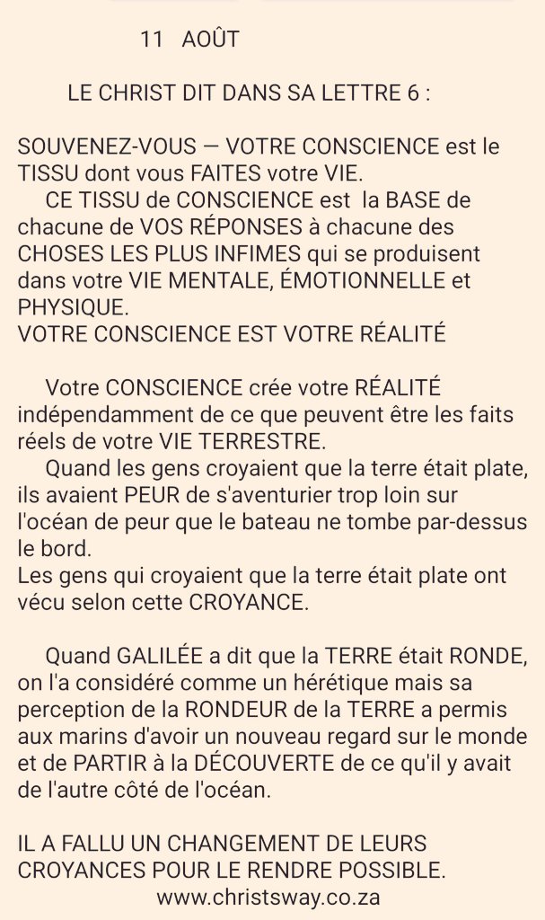 MaintenantEt's tweet photo. #LesLettresDuChrist
#Lettre6
#11Aout
#ConscienceChristique
#VoieChristique

Ces Lettres sont téléchargeables gratuitement sur https://t.co/1Sa3edu1ZQ https://t.co/Z3cz9UVzO5