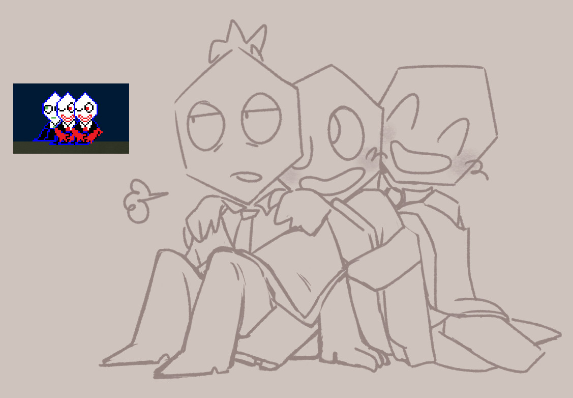 dice shimejis #pippins #battat #deltarune