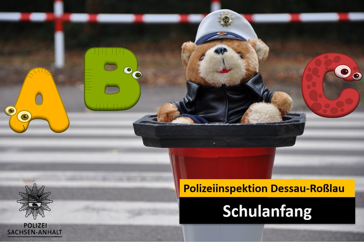 Die #Sommerferien sind um und nun beginnt in Sachsen-Anhalt wieder der Betrieb an den Schulen.
Das bedeutet, dass sich ab heute wieder viele junge Verkehrsteilnehmer/ Verkehrsteilnehmerinnen im #Straßenverkehr bewegen.
Fahrt an den Schulen besonders aufmerksam und vorsichtig!🚔️